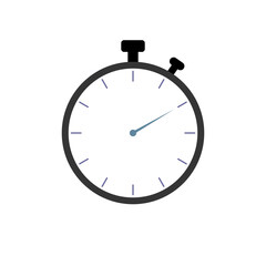 Vector illustration of a stopwatch.