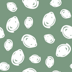seamless pattern with faces