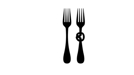 fork silhouette