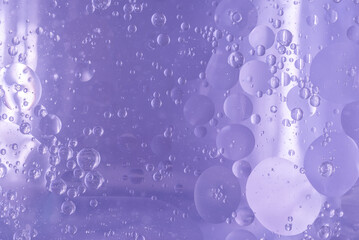 Abstract Purple water bubbles background