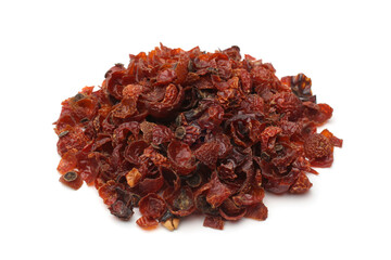 Dried peel of rose hips