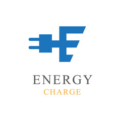 Electric energy charging icon charging icon Free vector design