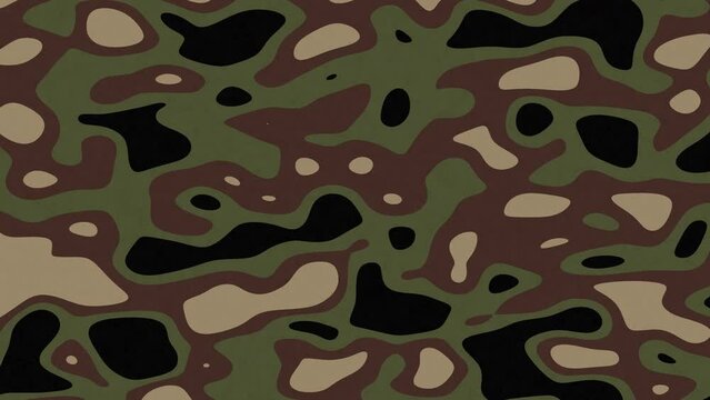 Animated Camouflage Small - Army Version