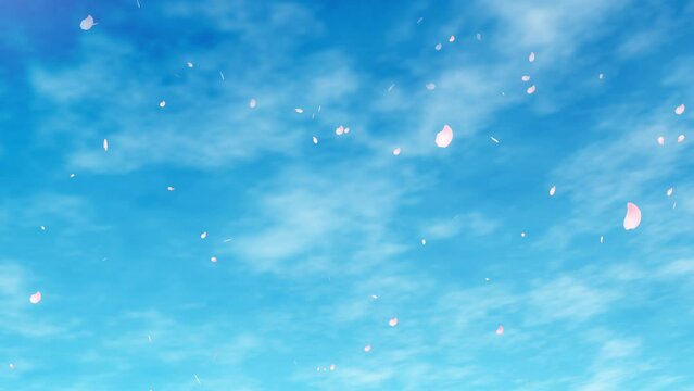 Background video with golden light shining in the starry sky