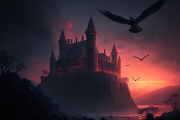 Medieval Dark Fantasy Gothic Haunted