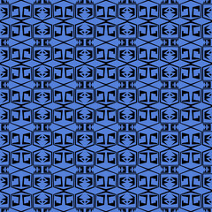 Color, seamless geometric abstraction for background and textile design