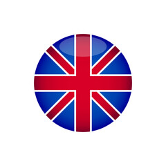 England flag icon vector design templates