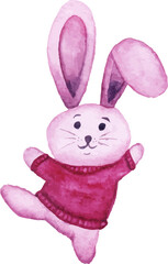 christmas bunny rabbit