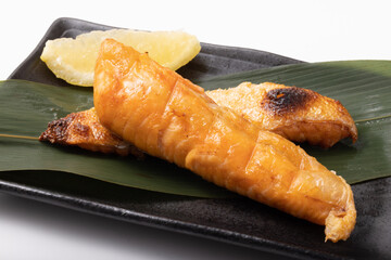 銀鮭ハラス焼き