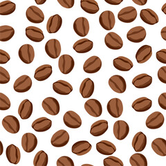 coffee beans pattern