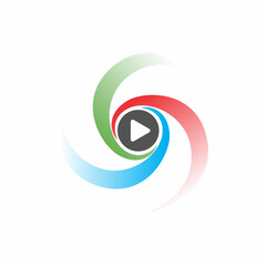 logo icon video