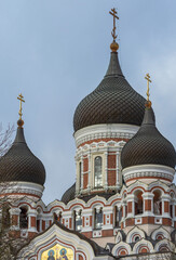 Fototapeta na wymiar The Alexander Nevsky Cathedral ,Tallin.