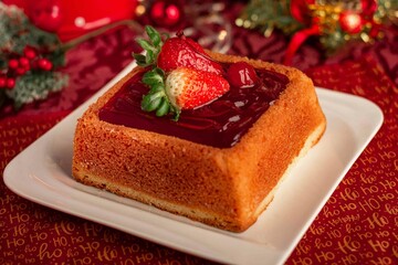 Bolo de Morango