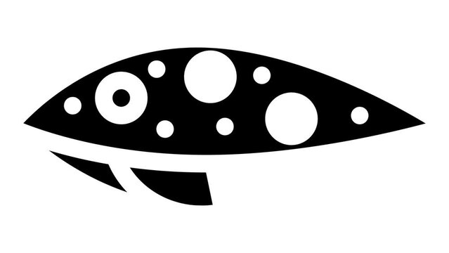 molluscum contagiosum glyph icon animation