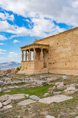 Obraz premium Greece, Athens, Acropolis, Erechtheion
