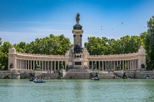 Madrid, parco del Retiro
