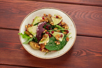 Beef salad,Spicy salad of roasted beef