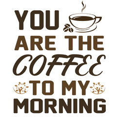 Typography Coffee T-Shirt Design