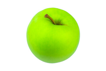 green apple isolated from background
