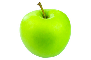 green apple isolated from background