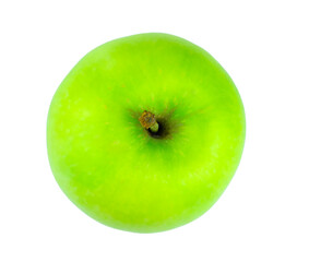 green apple isolated from background