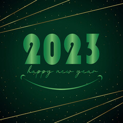 2023 new year holiday poster
