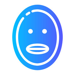 Fototapeta premium confused icon