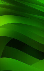 Abstract background with colorful gradient. Vibrant graphic wallpaper with stripes design. Fluid 2D illustration of modern movement.