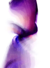 Modern art. Colorful contemporary artwork. Color strokes of paint. Brushstrokes on abstract background. Brush painting.