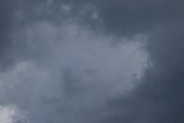 Storm clouds build up during summer on the Highveld of South Africa