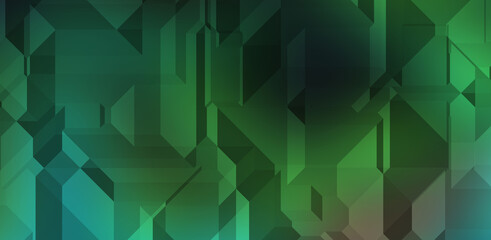 Fototapeta premium Polygonal background. Colorful wallpaper with geometric design. Digital 3d illustration.