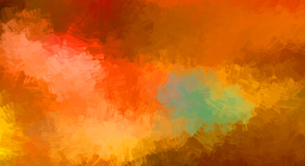 Brushed Painted Abstract Background. Brush stroked painting. Strokes of paint. 2D Illustration.
