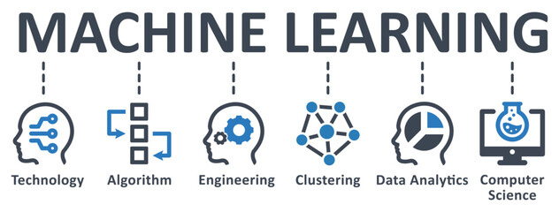 Machine learning icon - vector illustration . machine, learning, solving, robot, big data, artificial intelligence, internet of things, infographic, template, concept, banner, icon set, icons .