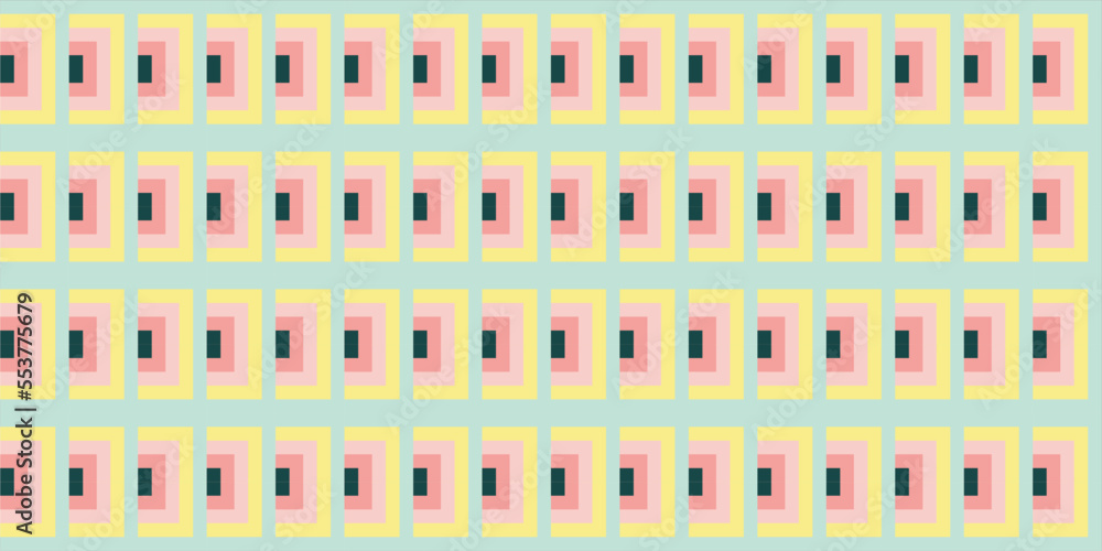 Poster abstract background field square vector