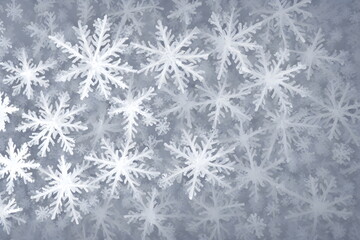 Fototapeta na wymiar 3d illustration macro of snowflake, generative ai