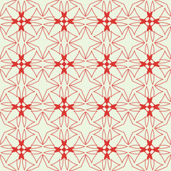 Bright seamless pattern with ethnic geometric ornament.