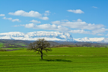 landscape with mountains Shahdag