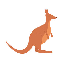 kangaroo animal icon