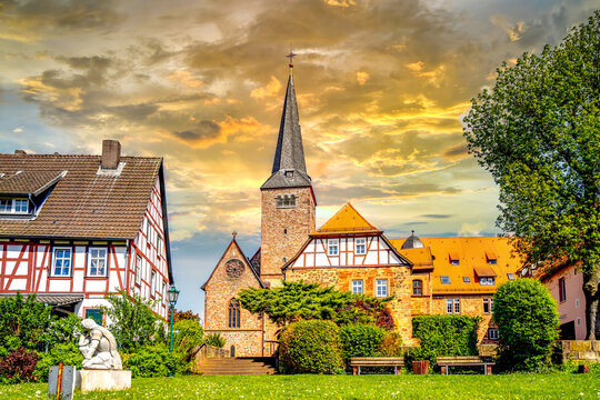 Altstadt, Schluechtern, Hessen, Deutschland 