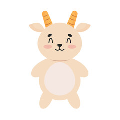 Obraz premium goat cute animal