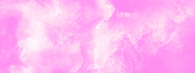 Obraz premium Pink watercolor background painting with abstract texture design. Abstract pink watercolor background for your design, watercolor background concept, vector.