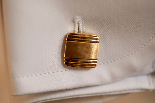 gemelos, decoraci&oacute;n, pu&ntilde;o, tela, camisa