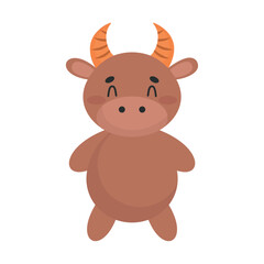 bull cute animal