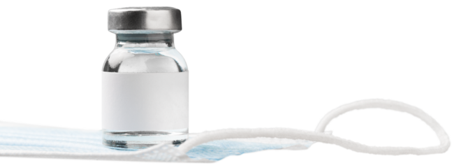 Coronavirus vaccine concept with syringe. Covid-19, 2019-nCov pandemic.