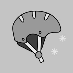 Helmet for skiing, snowboarding, extreme sports