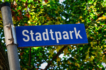 Fototapeta premium Stadtpark