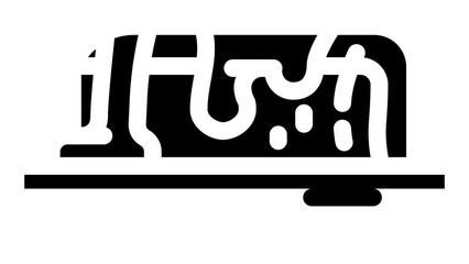 dessert chocolate glyph icon animation