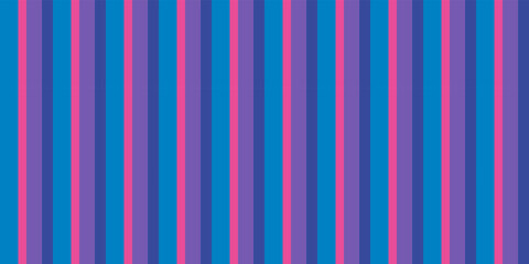 Striped Cute Blue Pink Purple pattern texture. Seamless Vector stripe pattern. Vertical parallel stripes. Wallpaper wrapping fashion fabric. Textile swatch Abstract Colorful geometric background EPS10