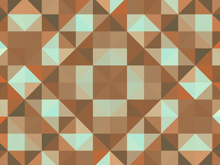 Obraz premium Abstract triangular pixelation. Multi-colored texture. Mosaic pattern consisting of triangles.