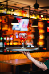 Cocktail in the bar